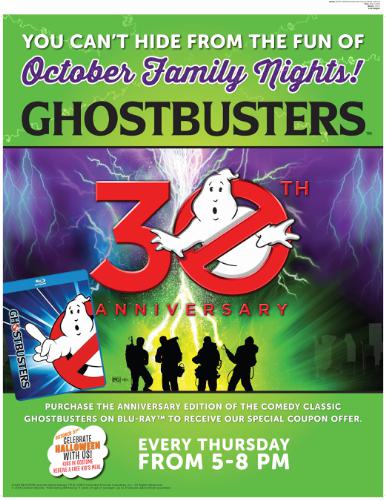 Ovation Brands Ghostbuster Family Night